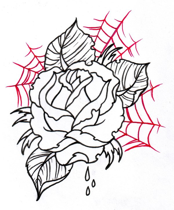 Rose And Flower Tattoo Designs - ClipArt Best
