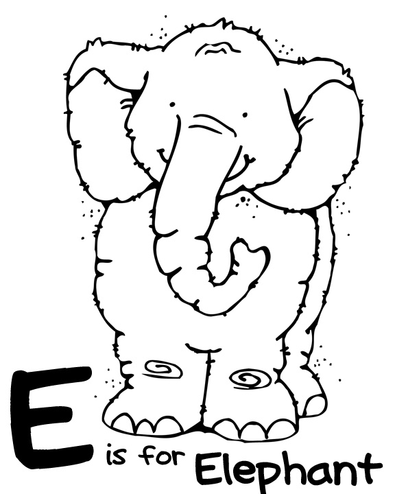 zoo animal alphabet coloring pages - photo #13