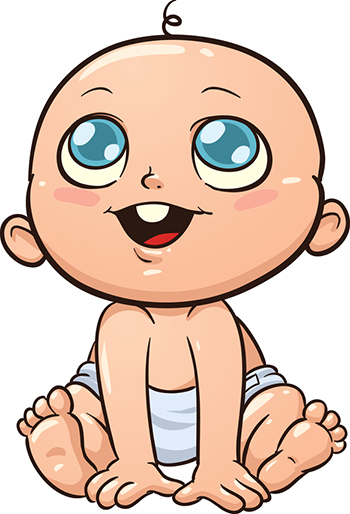 Cute Cartoon Babies - ClipArt Best
