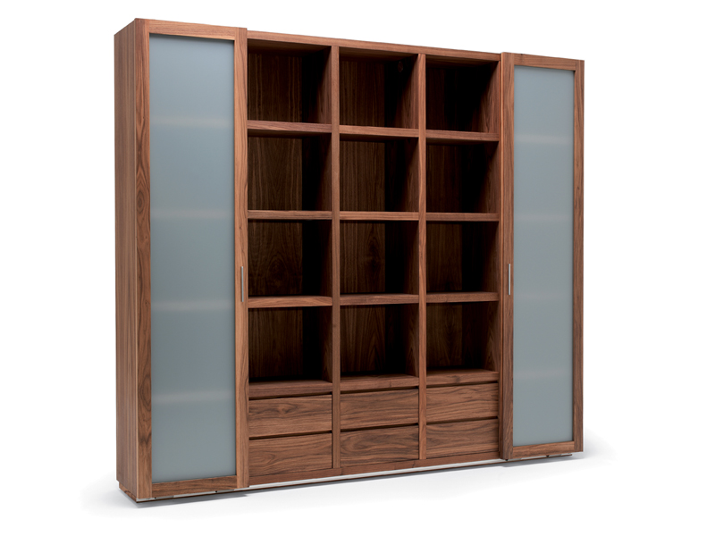 CUSTOM WOODEN BOOKCASE BROOKLYN BROOKLYN COLLECTION BY RIVA 1920 ...