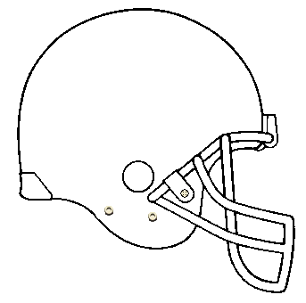 Pix For > Football Helmet Stencil