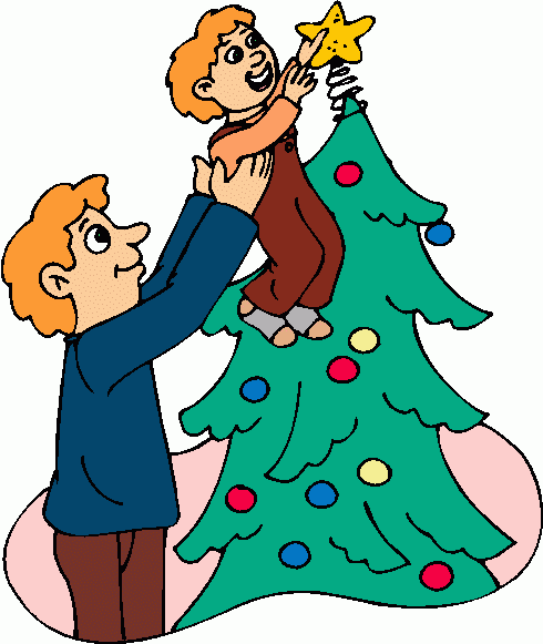 Decorated Christmas Tree Clipart | quotes.lol-rofl.com