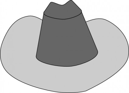 Cowboy Hat clip art Vector clip art - Free vector for free download