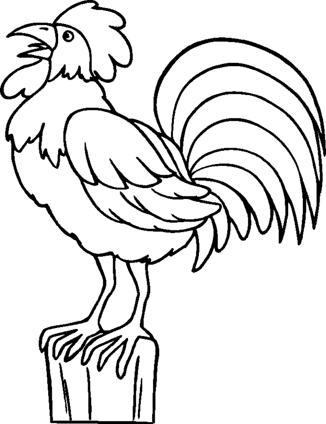 Rooster Coloring Book Pages - Free Printable Coloring Pages | Free ...