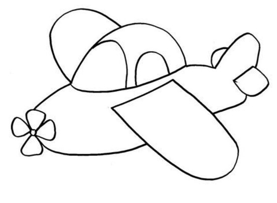 draw airplane coloring pages for kids | Best Coloring Pages