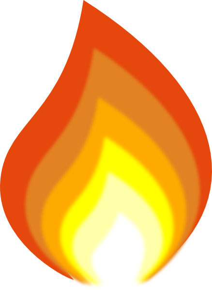 Flame By J-dub clip art - vector clip art online, royalty free ...