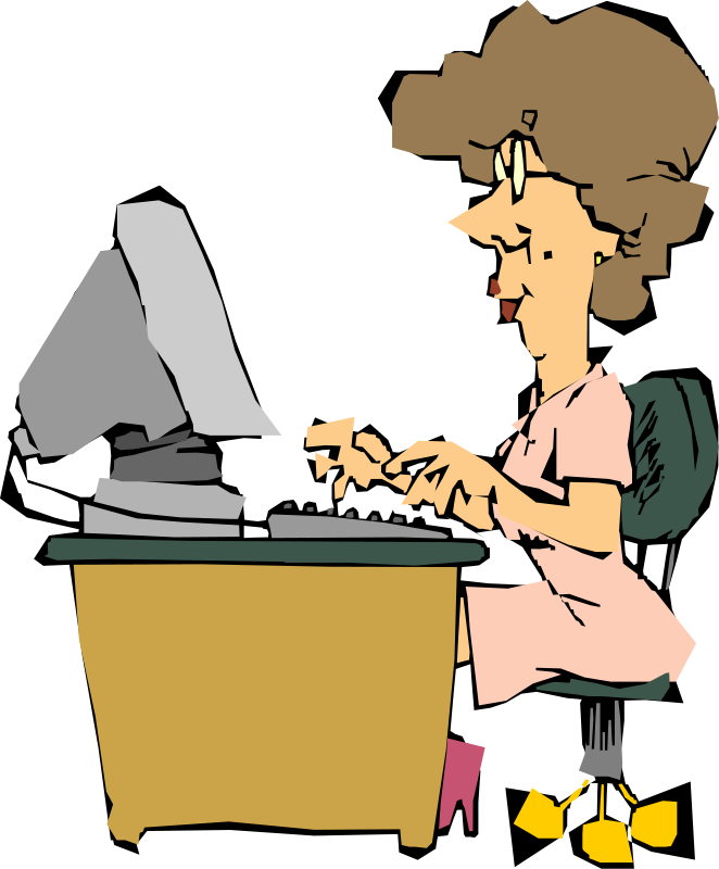 Woman_Using_A_Computer_1_ ...