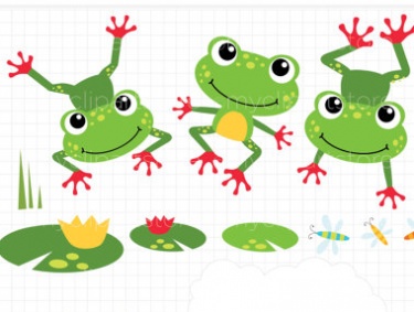 Pix For > Clipart Frog Jumping