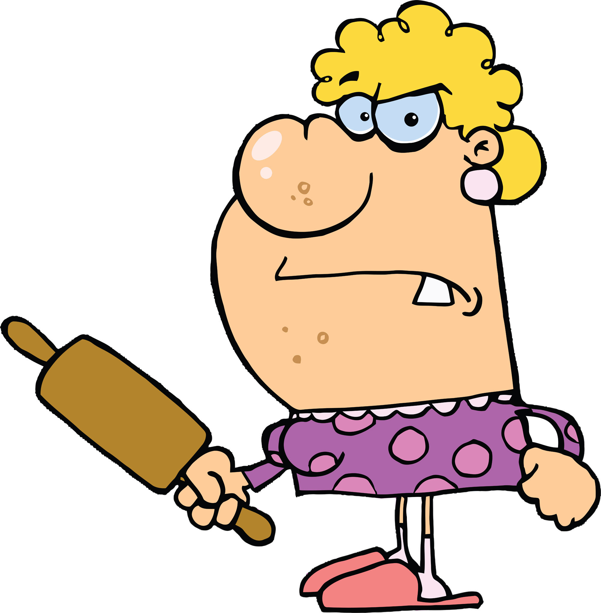 Angry Lady Cartoon Images & Pictures - Becuo