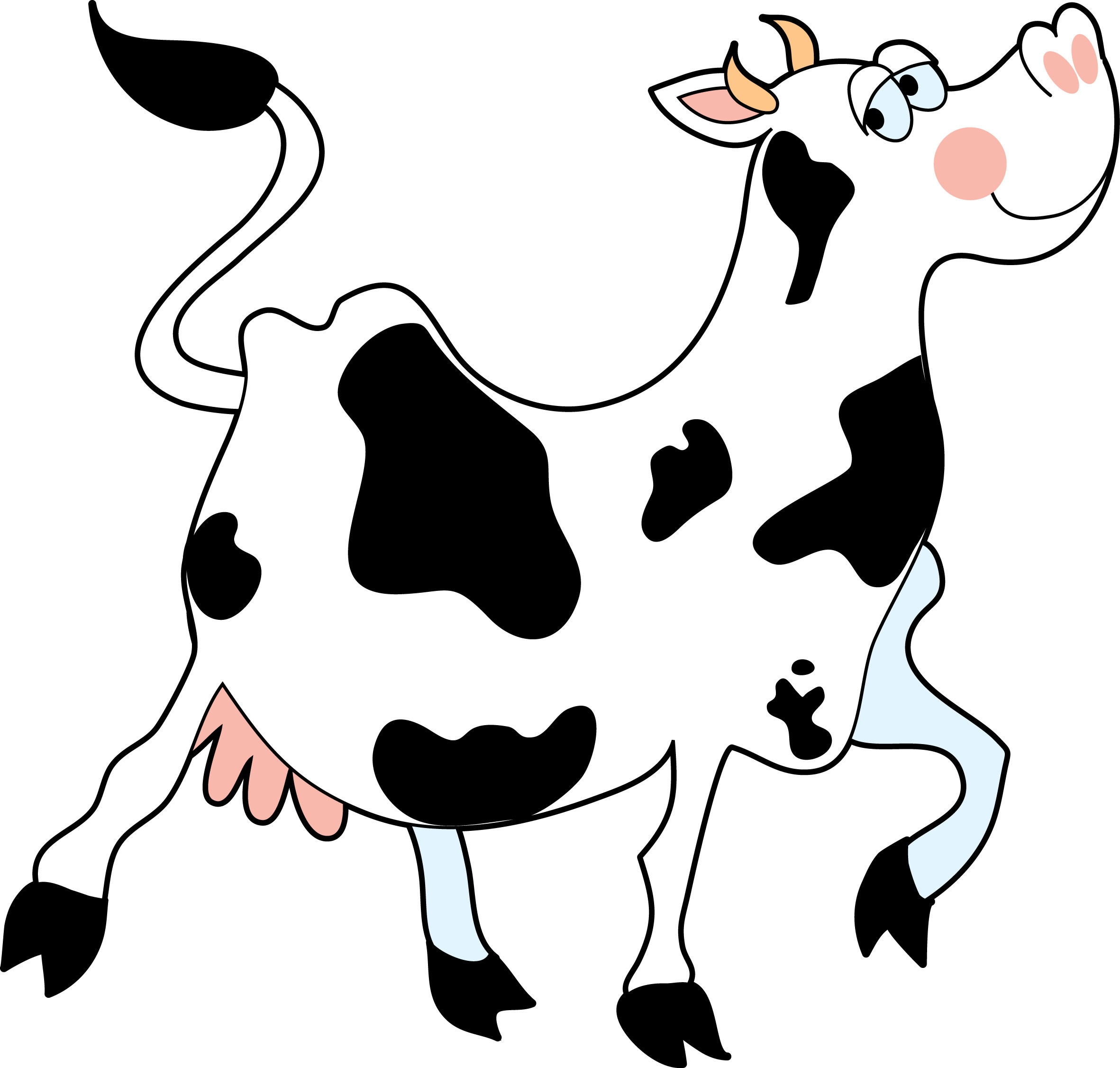 Images For > Cute Animated Cows