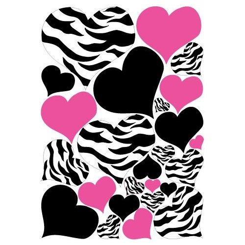Pink And Black Zebra Wallpaper | coolstyle wallpapers.com