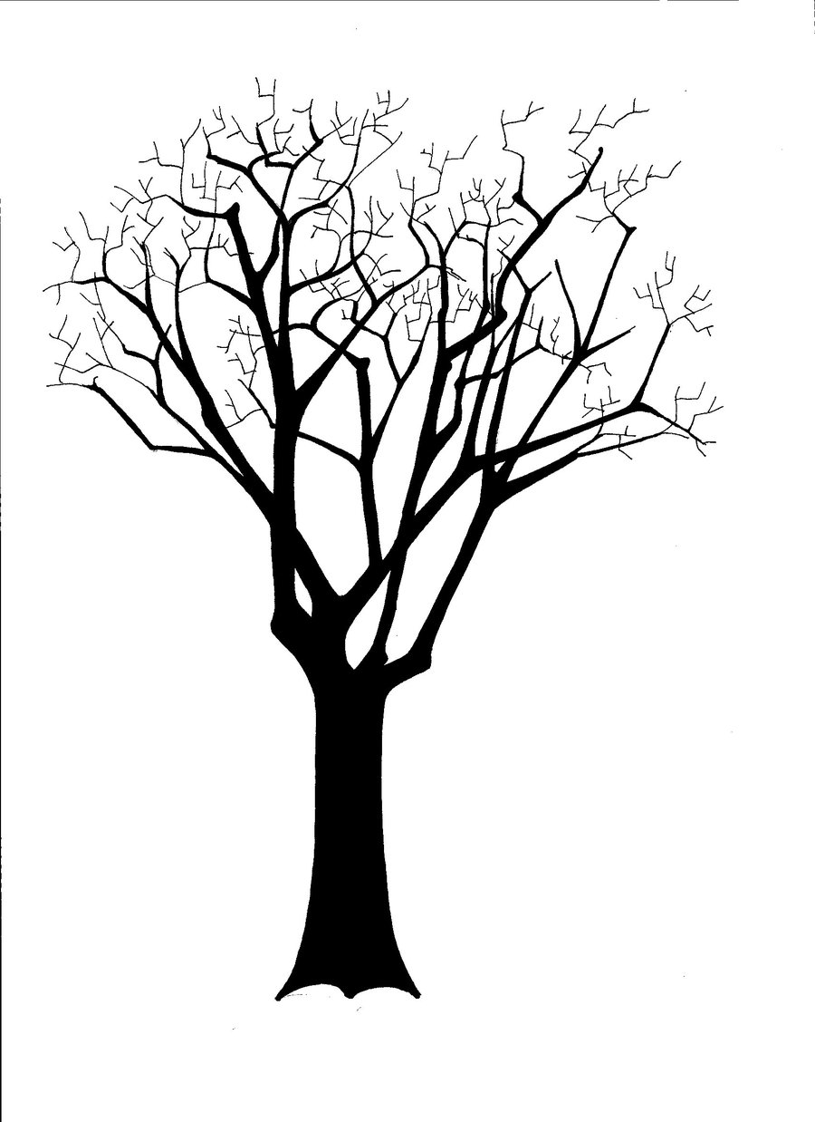 Tree silhouette II by Ninokh on deviantART