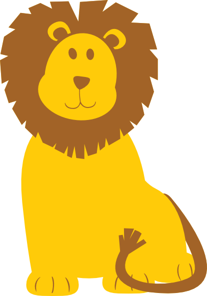 baby lion clipart - photo #11
