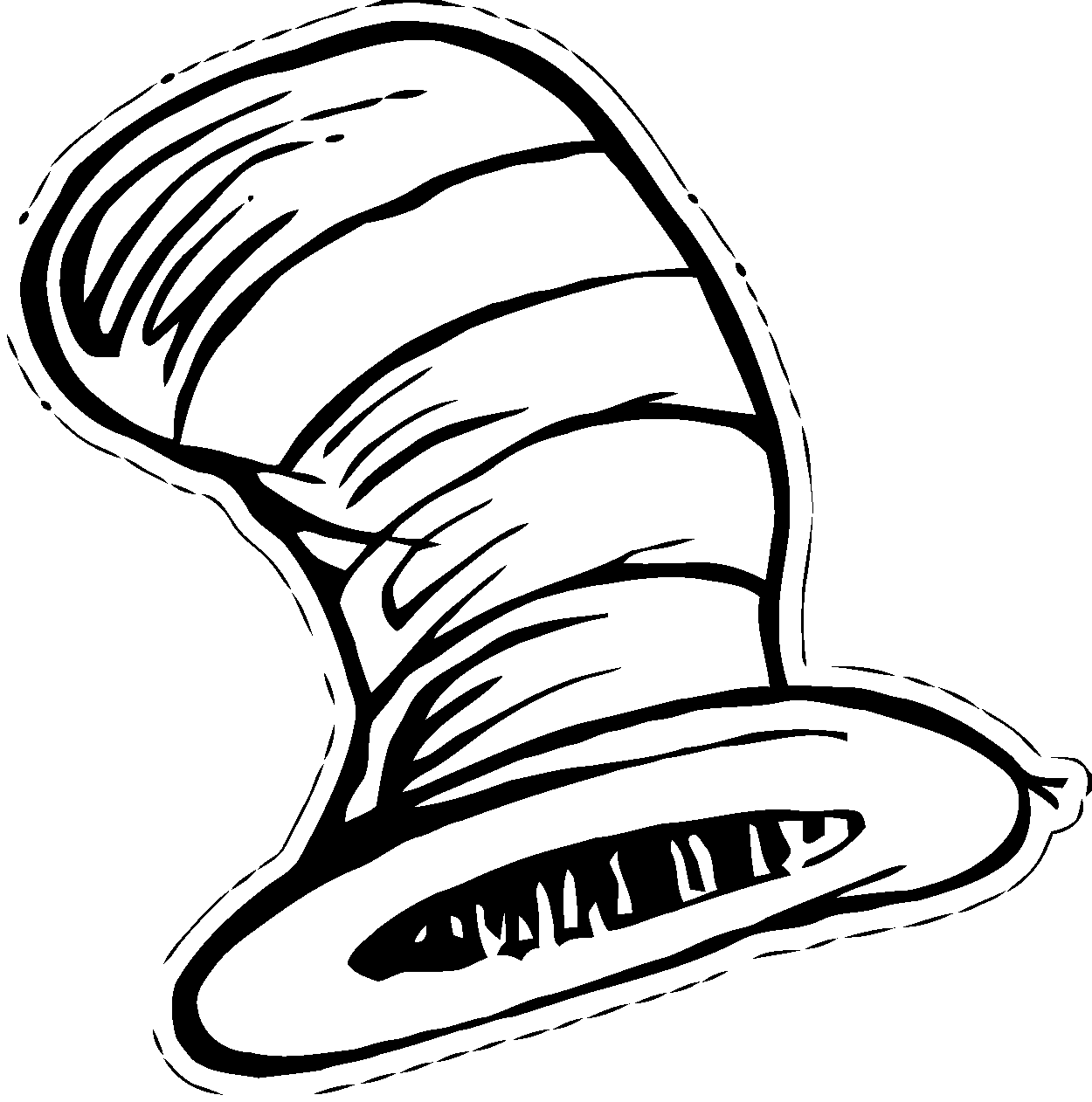 Pix For > Cat In The Hat Book Clip Art