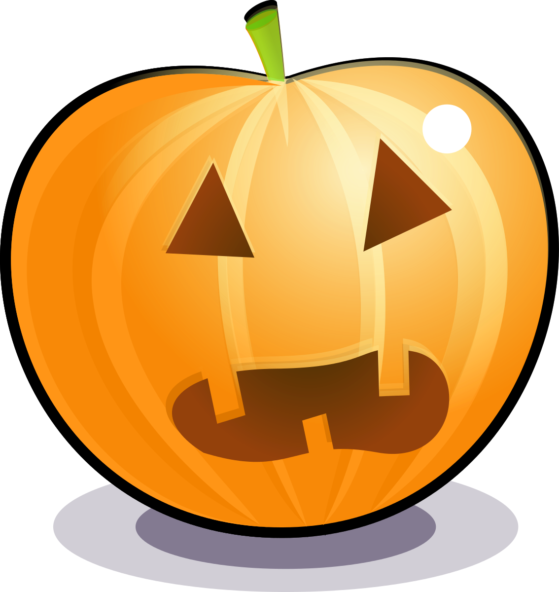 Scared Pumpkin Clipart by Magnesus : Halloween Cliparts #10953 ...