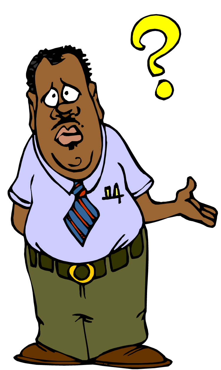 clipart man confused - photo #15