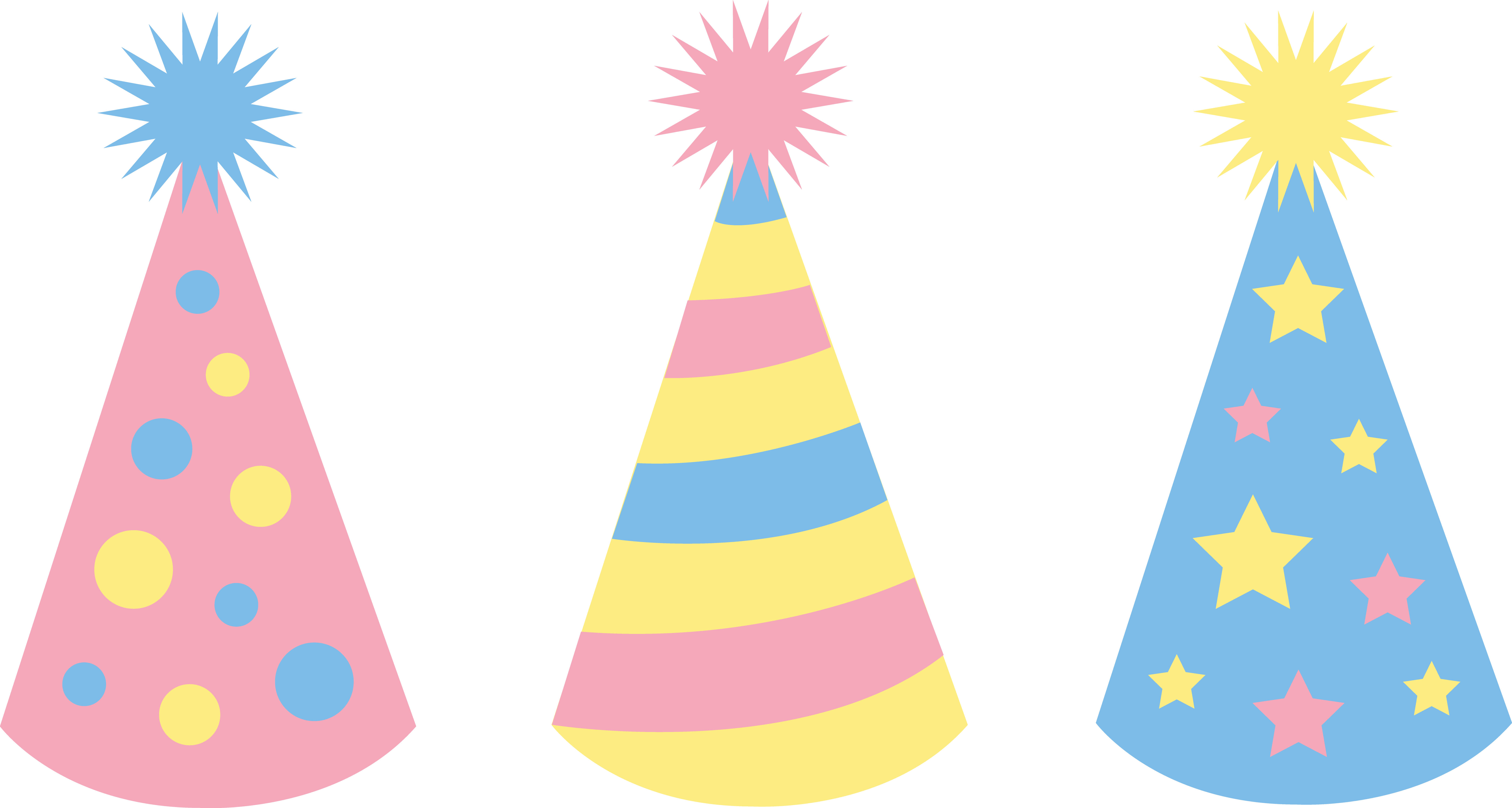 Birthday Hat Vector - Cliparts.co