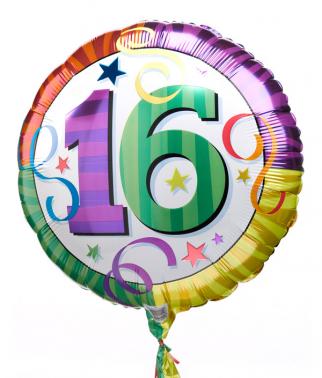 16th Birthday Balloon | Happy Birthday Gifts | Next Day Delivery