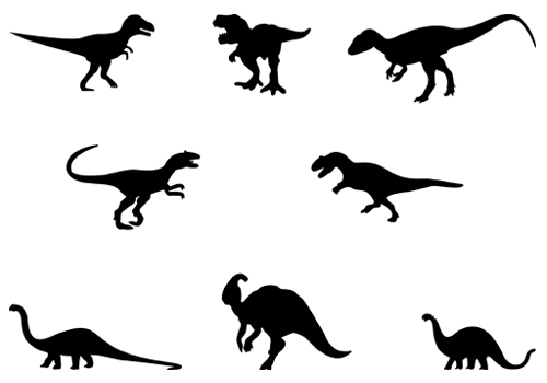 Download Dinosaur Silhouette Returing CenturiesSilhouette Clip Art