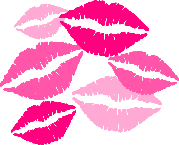 Kisses clip art - vector clip art online, royalty free & public domain