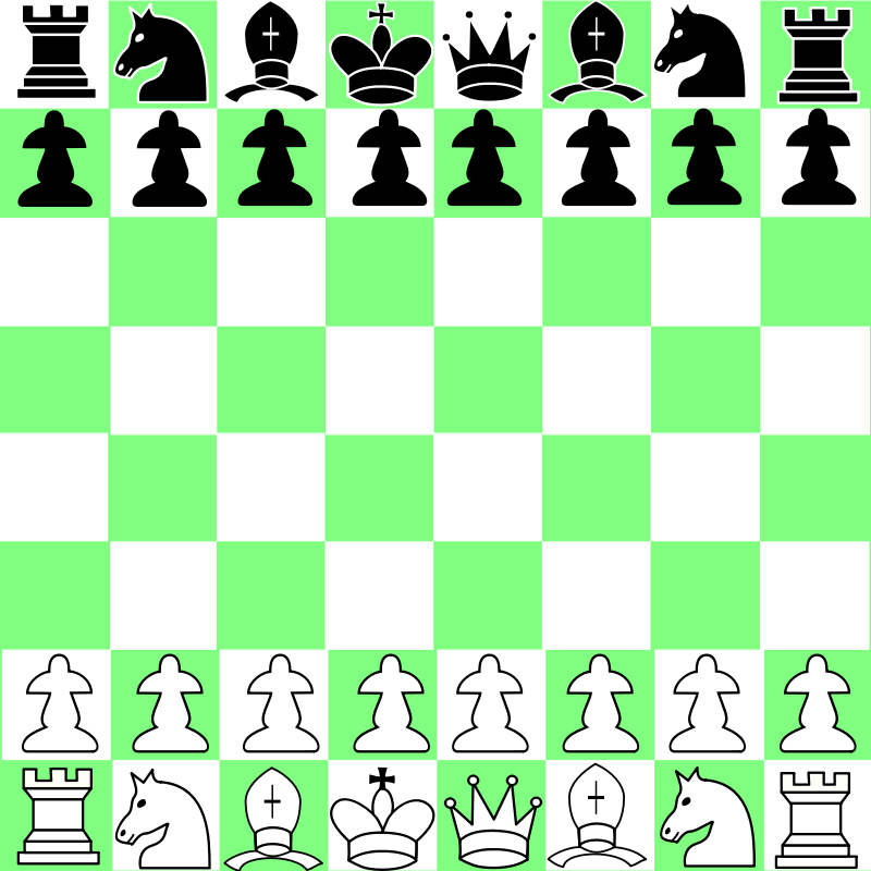 Clipart - yet another chess game 01