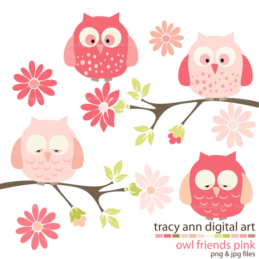 baby girl owl clip art free - photo #35
