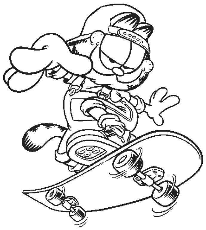Garfield-coloring-pages |coloring pages for adults,coloring pages ...