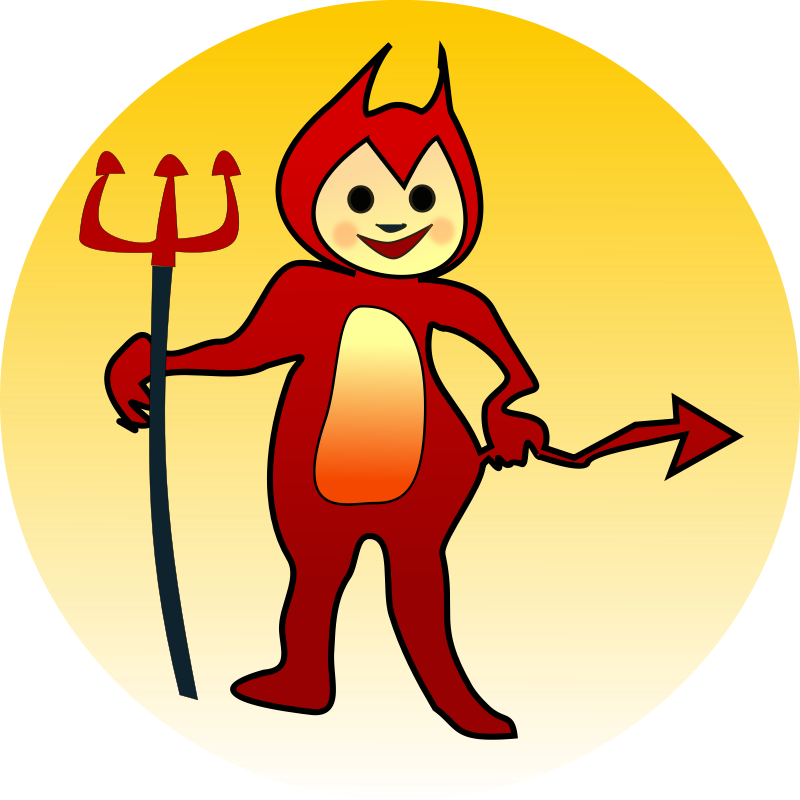 Clipart - Littel devil icon