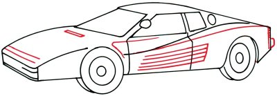Step by step drawing cars | Malaysiaminilover