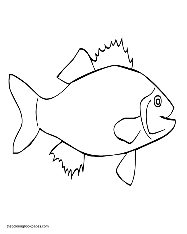 Fish Coloring Book Pages Az Coloring Pages Cliparts Co