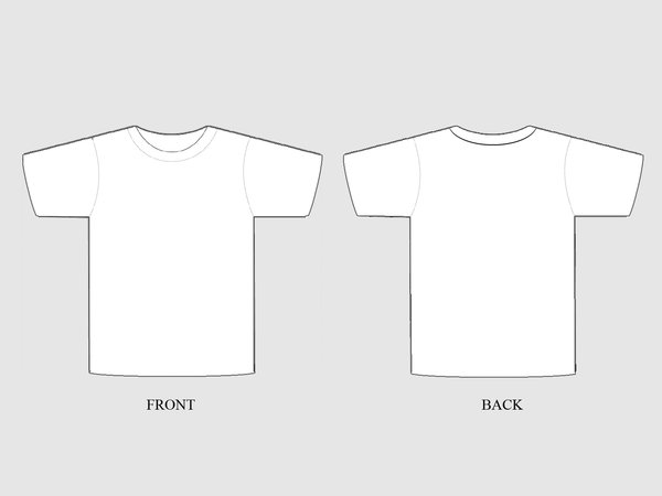 DeviantArt: More Like Vector T-shirt Template by JovDaRipper