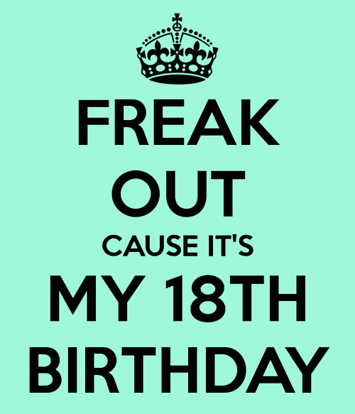 Group of: keep calm and it's my 18 birthday - | We Heart It