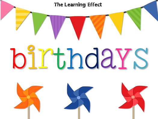 The Learning Effect: Happy Birthday to Me & A Gift For You
