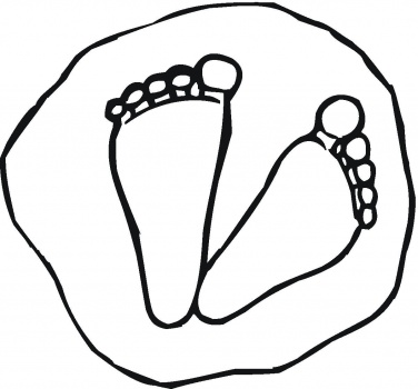 Feet coloring page | Super Coloring - ClipArt Best - ClipArt Best