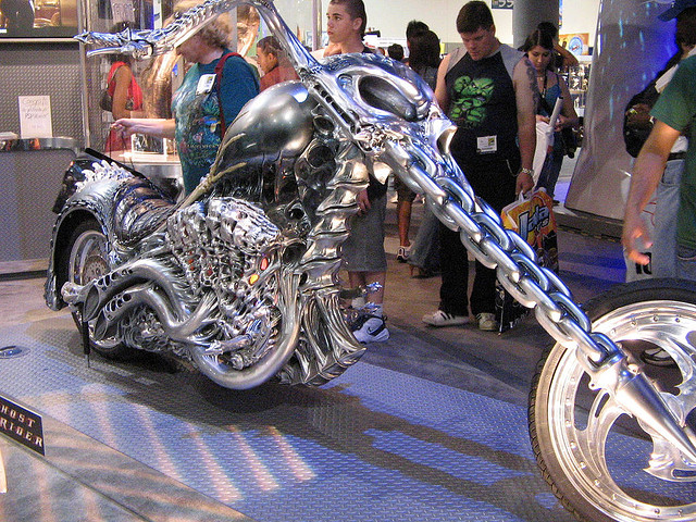Ghost Rider's Harley-Davidson, it's halloween time! | Harley-Davidson