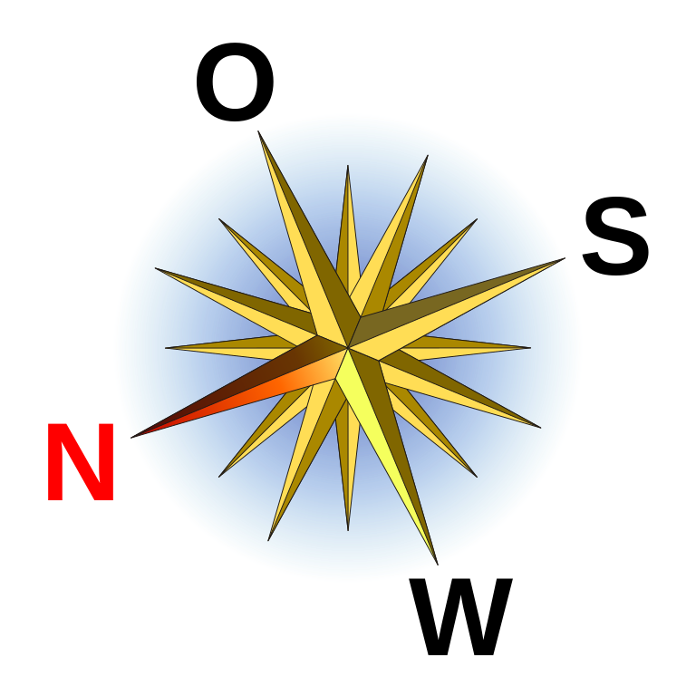File:Compass Rose de small ESE.svg - Wikimedia Commons