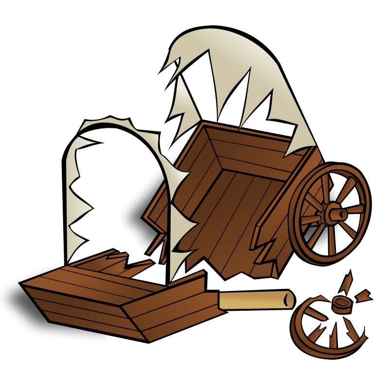 RPG Map Symbols: Caravan Wreck Clip Art Download