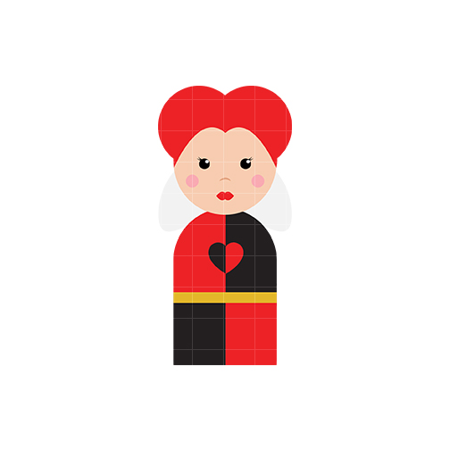 clipart queen of hearts - photo #40