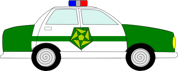 Policecar Clip Art at Clker.com - vector clip art online, royalty ...