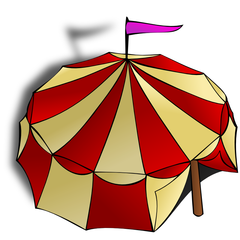 Clipart - RPG map symbols: Circus Tent