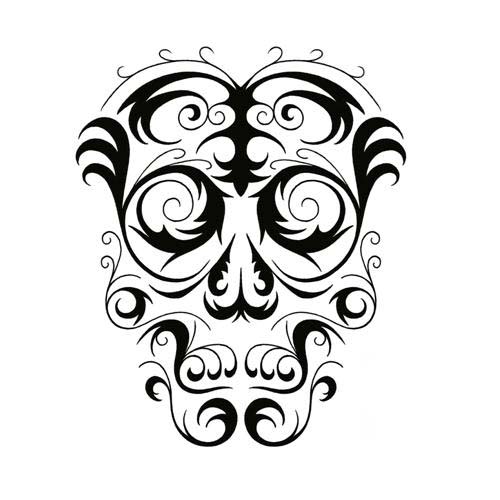 deviantART: More Like Cool Tribal Skull Tattoo Design by JSHarts