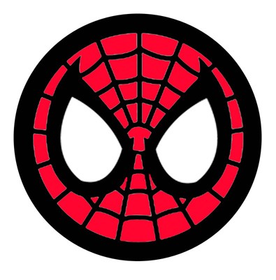 Spiderman Face Logo - Spiderman Mask Clipart