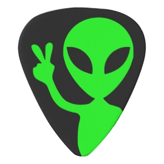 Alien Guitar Picks | Alien Guitar Pick Designs