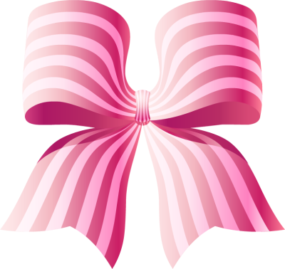 Pink Striped Bow - Free Clip Arts Online | Fotor Photo Editor