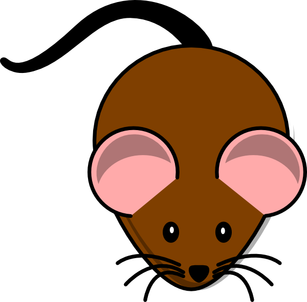Brown Mouse Lab clip art - vector clip art online, royalty free ...