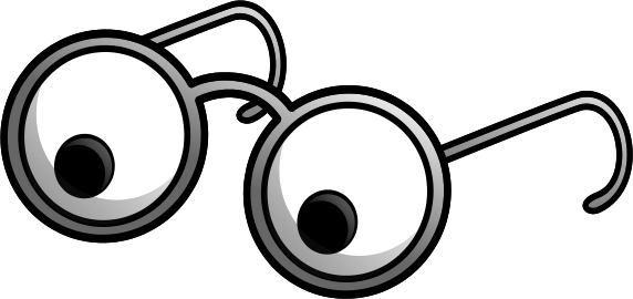 Trick Eyeball Glasses Clip Art Download