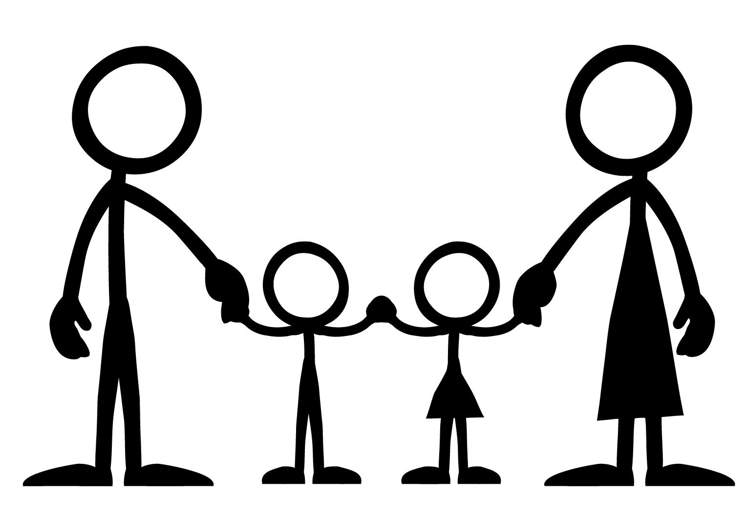Images For > Stick Family Clip Art Free