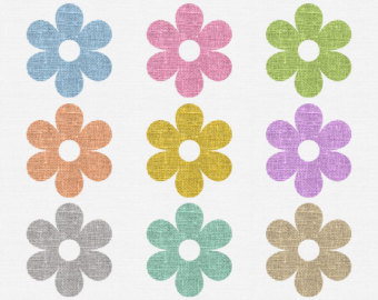 Popular items for clip art flowers on Etsy