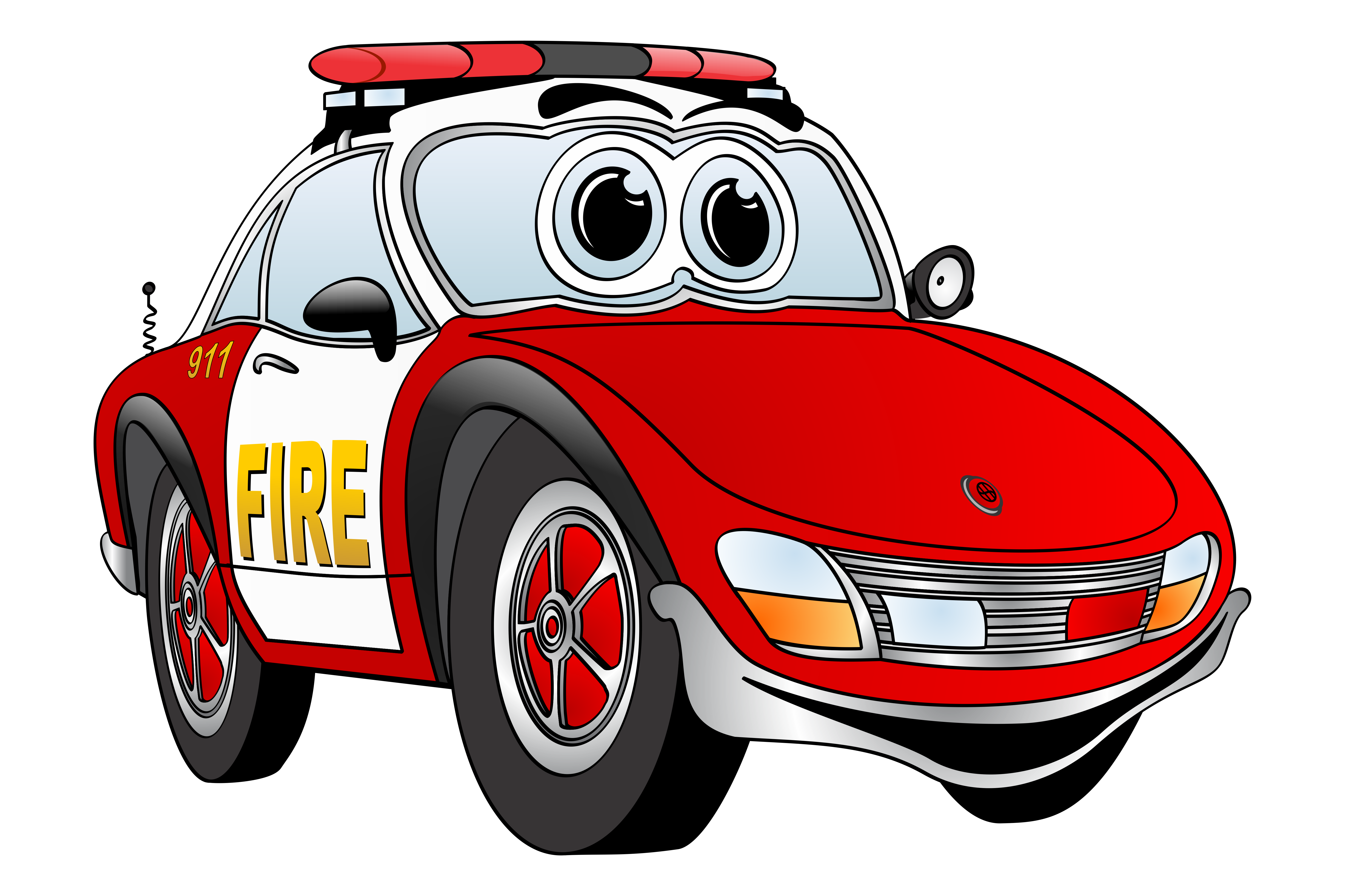 Cartoon Fire Truck Pictures - Cliparts.co