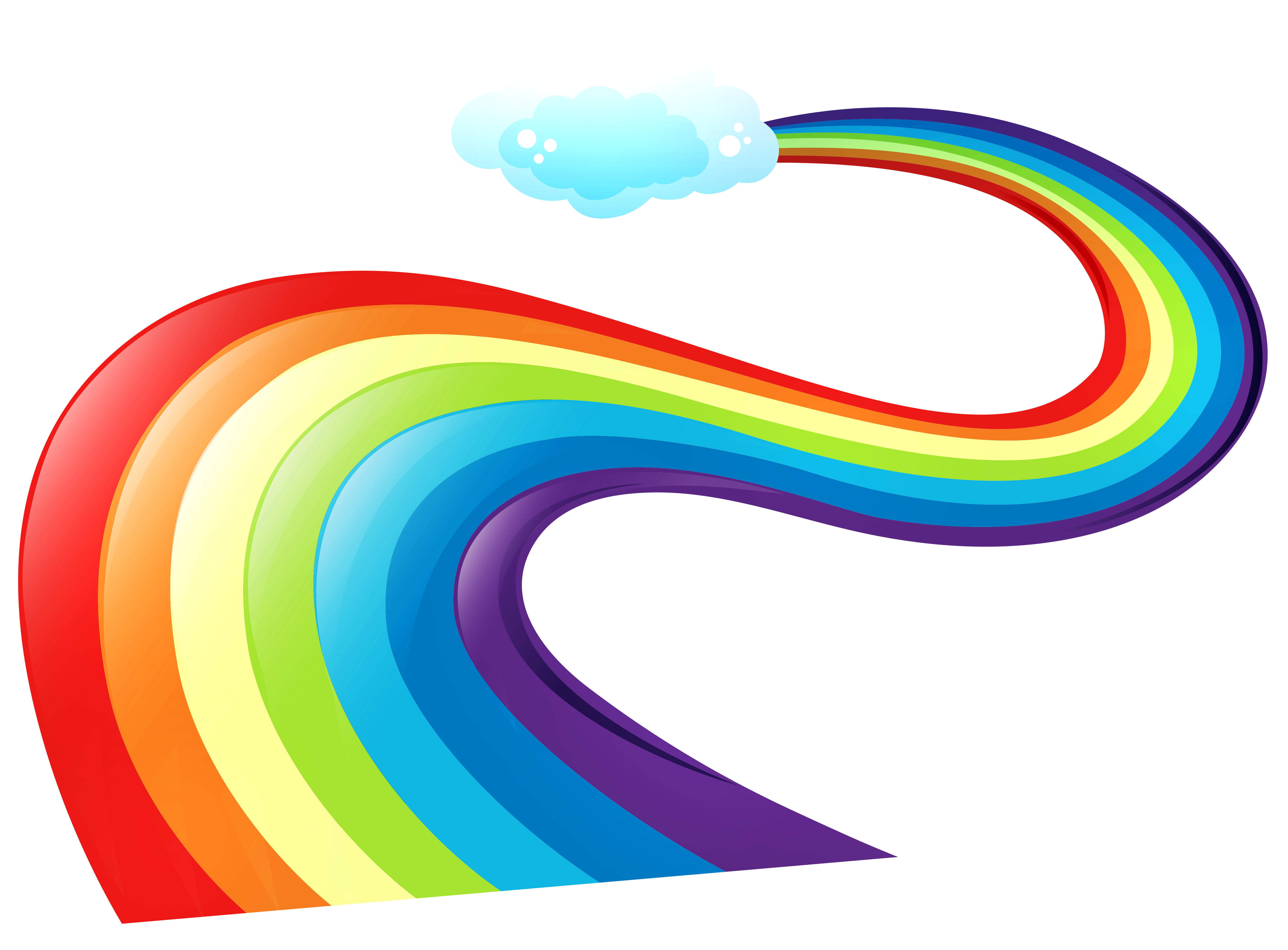 free vector rainbow clipart - photo #17